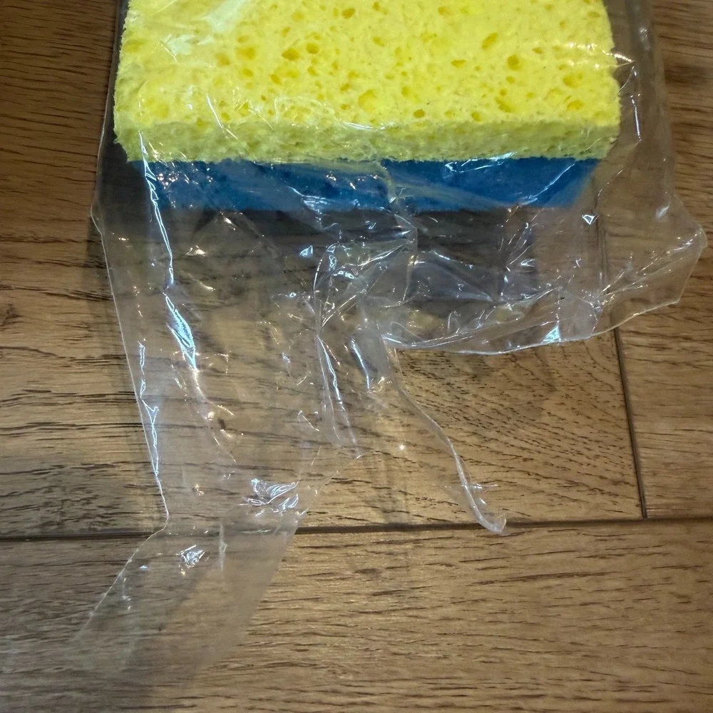 Lot of 2 Quickie Jumbo Sponge Mop Refill Type J #020/027 NOS Replacement READ
